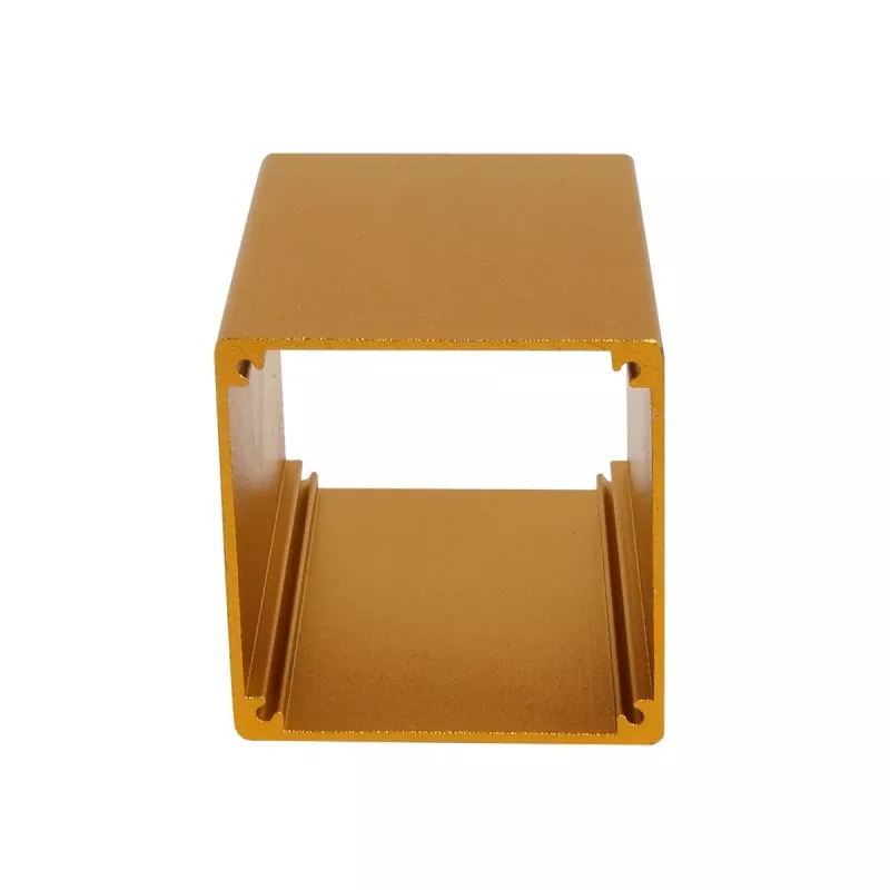 Custodia per scatola di controllo industriale in alluminio da 52 × 52 mm