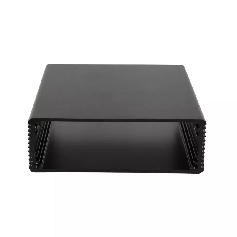 Custodia in alluminio da 82×27 mm per modulo di comunicazione e controllo elettronico